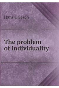 The problem of individuality