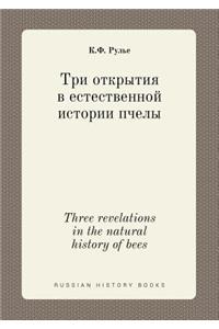 Three Revelations in the Natural History of Bees