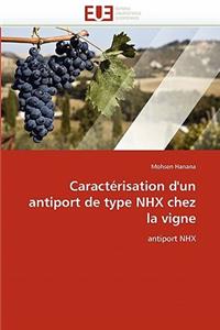 Caractérisation d''un antiport de type nhx chez la vigne
