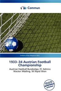 1933-34 Austrian Football Championship