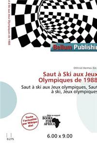 Saut Ski Aux Jeux Olympiques de 1988
