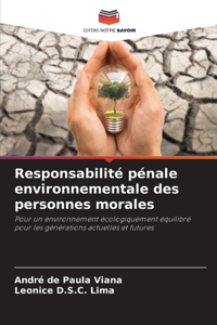 Responsabilité pénale environnementale des personnes morales