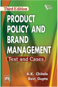 Product Policy and Brand Management Text and Cases