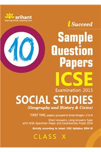 i-Succeed 10 Sample Papers for ICSE Social Studies class 10th