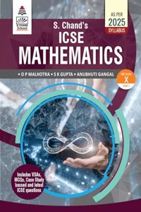 S Chand's ICSE Mathematics Class X Book 1