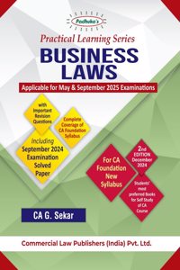 Practical Learning Series â€” Business Laws CA Foundation New Syllabus