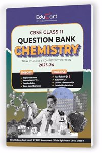 Educart Class 11 Question Bank CHEMISTRY 2023-24 (For 2024 Exam)