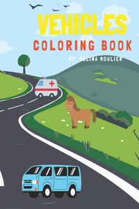 Vehicles Coloring Book (Educational)