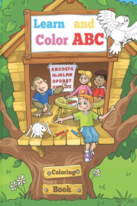 Learn and Color ABC Coloring Book