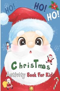 Christmas Activity Book for Kids