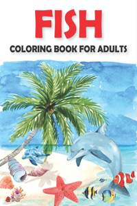 Fish Coloring Book For Adults