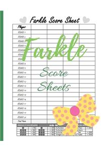 Farkle Score Sheets