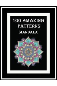 100 Amazing patterns mandala