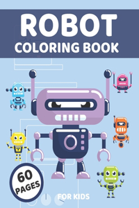 Robot Coloring Book For Kids