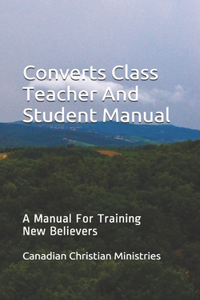 Converts Class Teacher And Student Manual