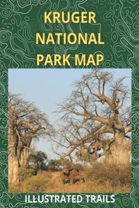 Kruger National Park Map & Illustrated Trails