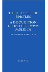 Text of the Epistles
