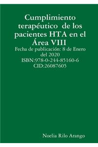 Cumplimiento terapéutico  de los pacientes HTA en el Área VIII
