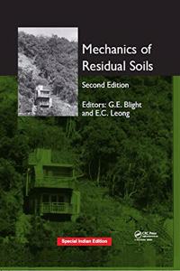 Mechanics Of Residual Soils