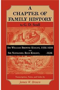 Scull's A Chapter of Family History