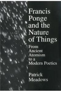 Francis Ponge Nature Of Things