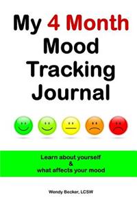 My 4 Month Mood Tracking Journal