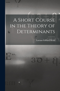 Short Course in the Theory of Determinants