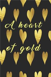 Notizbuch A heart of Gold