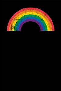 LGBT Rainbow: Notebook, 6x9 inches, 120 dotted white pages for LGBT Fans