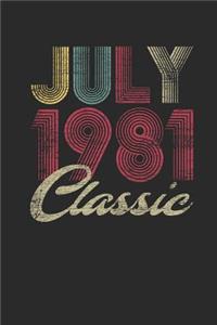 Classic July 1981