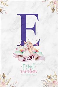 2020 Unicorn Diary Planner I Smell Rainbow