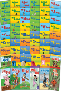Phonics Grades Prek-K: 50-Book Set