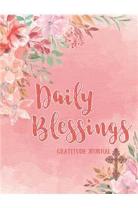 Daily Blessings Gratitude Journal