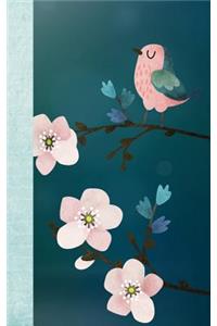 Sweet Birdy 5 X 8 100 Pages Dot Grid Journal Notebook