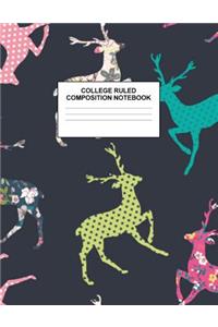 College Ruled Composition Notebook
