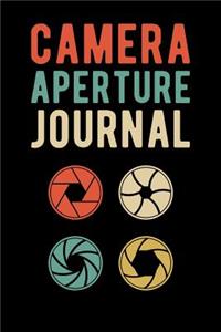 Camera Aperture Journal