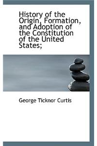 History of the Origin, Formation, and Adoption of the Constitution of the United States;