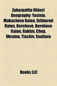 Zakarpattia Oblast Geography Introduction