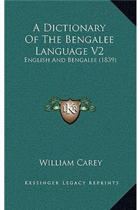 A Dictionary of the Bengalee Language V2