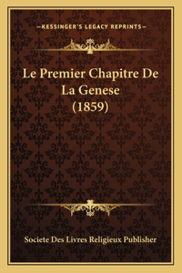 Le Premier Chapitre De La Genese (1859)