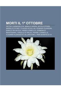 Morti Il 1 Ottobre