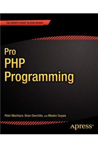 Pro PHP Programming