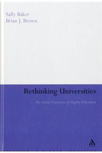 Rethinking Universities