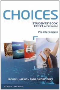 Choices Pre-Intermediate eText Students Book Access Card