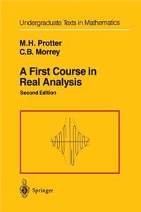 First Course in Real Analysis