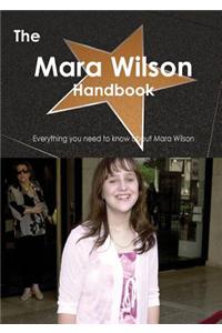 The Mara Wilson Handbook - Everything You Need to Know about Mara Wilson