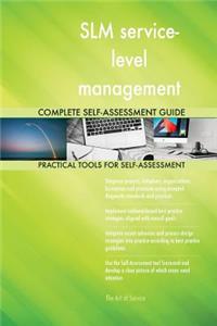 SLM service-level management Complete Self-Assessment Guide