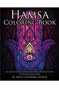 Hamsa Coloring Book