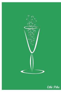 Ethi Pike - Notebook / Extended Lines / Green Champagne