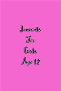 Journals For Girls Age 12